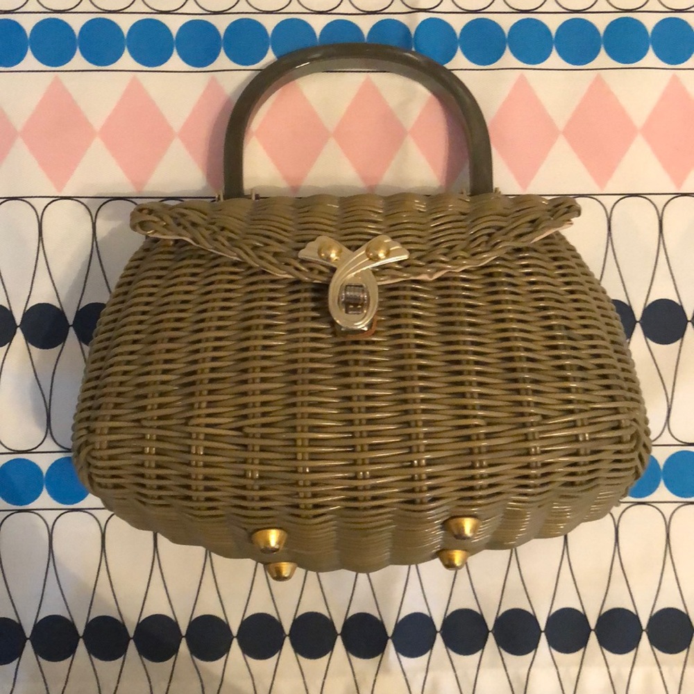 Vintage Lesco Lona Basketweave Purse